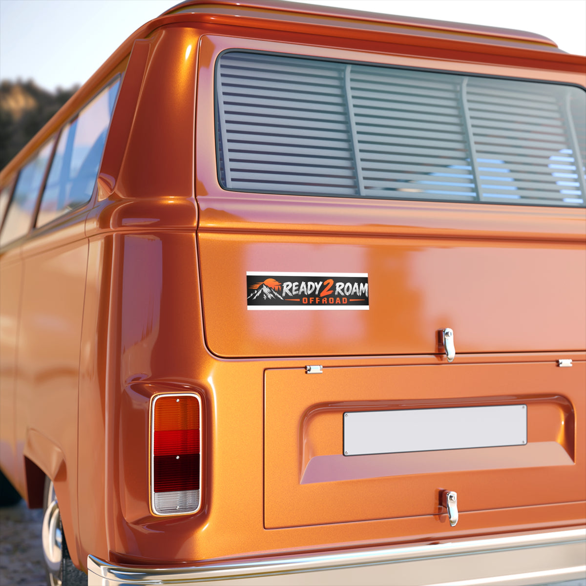 Ready 2 Roam Off Road Bumper Sticker
